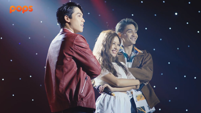 Roy Nguyễn trong vai Trọng Phúc (bên phải), một thần đồng trong âm nhạc có “cái tôi” khá lớn