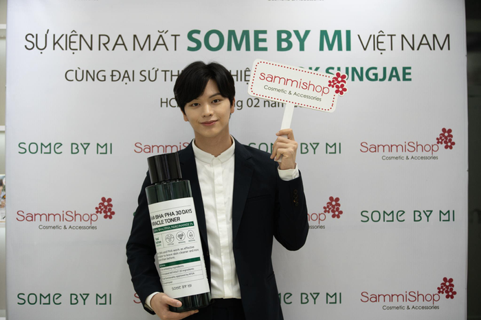 Sammi Shop là đối tác chiến lược của các nhãn hàng lớn, trong đó có thương hiệu Some By Mi đang được giới trẻ cực kỳ yêu thích