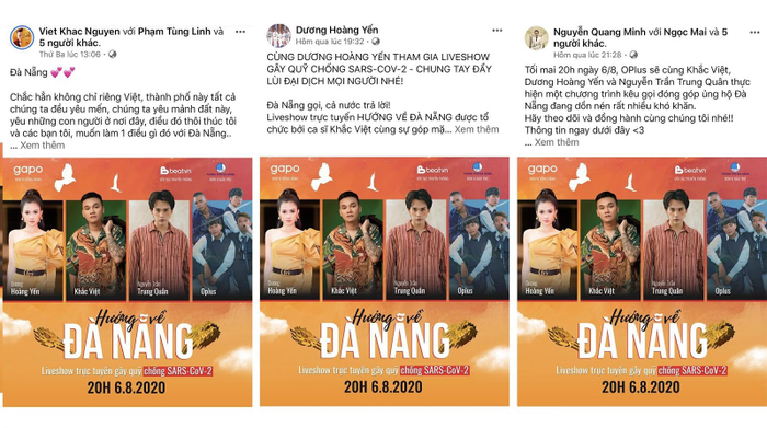 Dàn sao Việt có hẹn với fan tại liveshow gây quỹ 'Hướng về Đà Nẵng' Ảnh 4