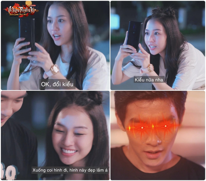 Đến lượt bạn chụp, mình pose dáng đủ kiểu, bạn cũng chịu khó bấm 8 ngàn tấm