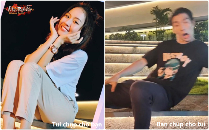 Này thì cùng ngả nghiêng nhưng có một bên nghiêng ngả hơi sai…