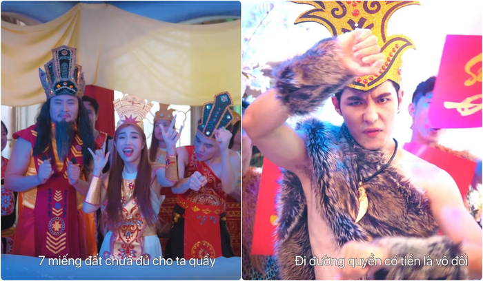 Trong khi đó, Sơn Tinh đi đường quyền thì vô đối, 7 miếng đất làm sao mà đủ với anh chàng