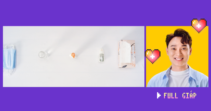 Luôn trang bị đầy đủ “full giáp” khẩu trang, dung dịch diệt khuẩn, khăn giấy và giữ vững khoảng cách giao tiếp an toàn khi ra đường.