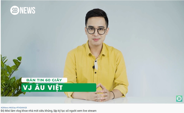 Ngoài tin tức được cập nhật liên tục trên các fanpage, khan giả có thể tìm kiếm và theo dõi thông tin trên các bản tin như 28News, 60sgiây.