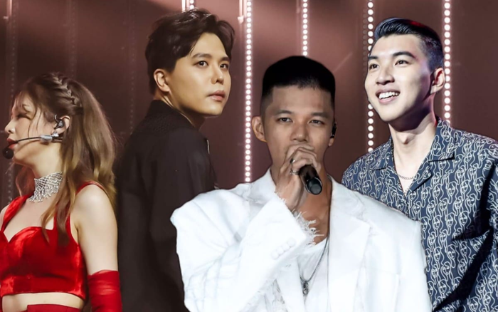 Trịnh Thăng Bình - Liz Kim Cương trình diễn hit mới cực mùi mẫn, Trọng Hiếu bùng nổ với sân khấu 'ướt át' cùng dàn vũ công Ảnh 2