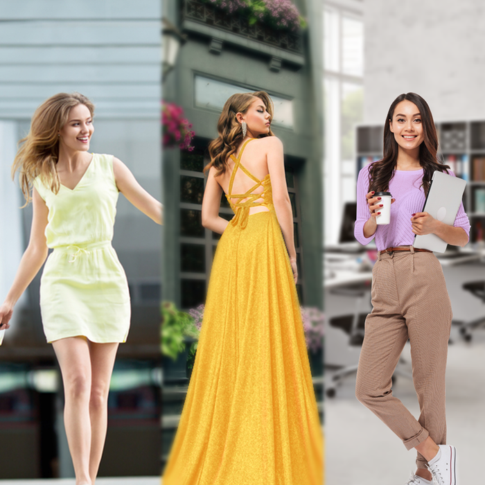 Biết cách lựa chọn trang phục phù hợp sẽ cho nàng thêm phần tự tin và duyên dáng.&nbsp;