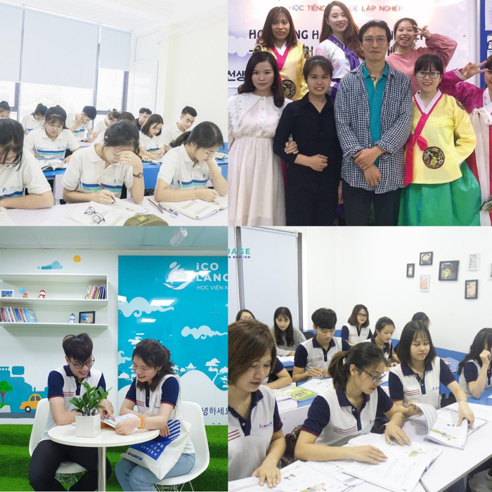 Các lớp học thực tế khóa Tiếng Hàn lập nghiệp