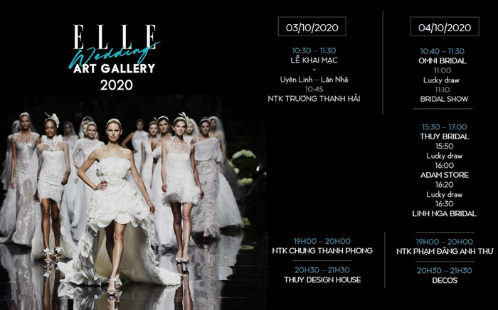 10 show diễn của sự kiện Elle Wedding Art Gallery sẽ mở màn hoành tráng cho sàn diễn thời trang Việt Ảnh 2