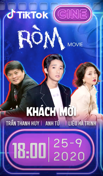 TikTok lần đầu livestream chương trình “TikTok Cine” với đạo diễn, diễn viên phim “Ròm” Ảnh 4