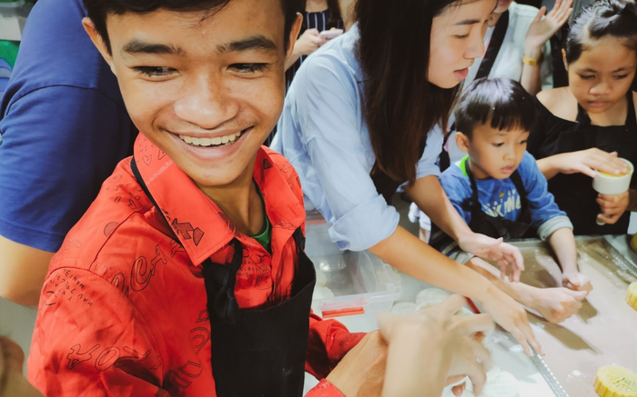 Những nụ cười rạng rỡ mùa Trung Thu ở lớp học tình thương Rạch Ông Ảnh 2