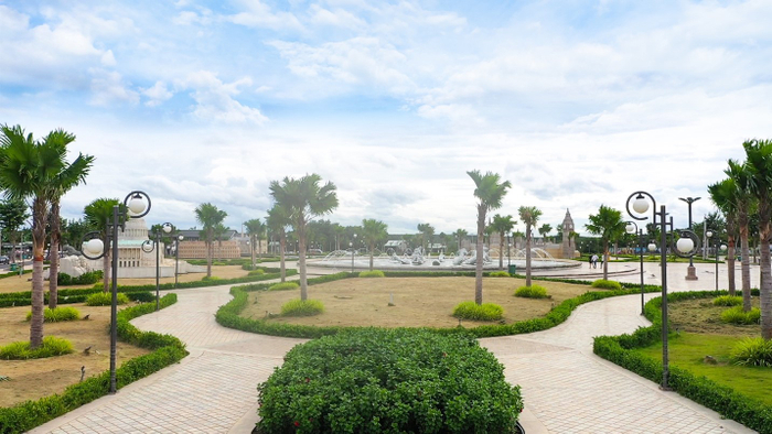 Toàn cảnh công viên The Destina tại khu đô thị Phức hợp – Cảnh quan Cát Tường Phú Hưng, thành phố Đồng Xoài