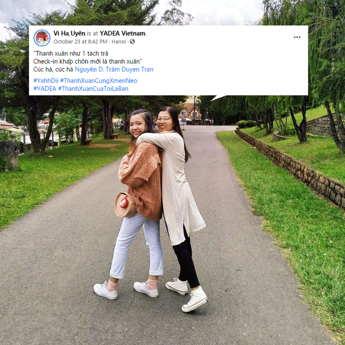 Mỗi chuyến đi đều là trải nghiệm của tuổi thanh xuân