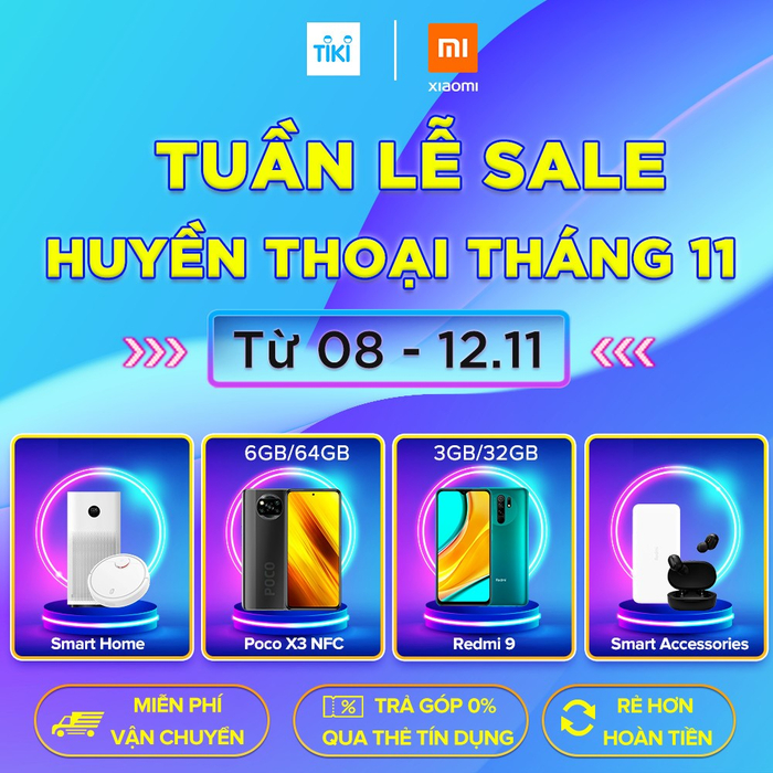Săn ngay kẻo lỡ hàng loạt ưu đãi khủng từ Xiaomi nhân ngày lễ Độc thân 11.11 Ảnh 4