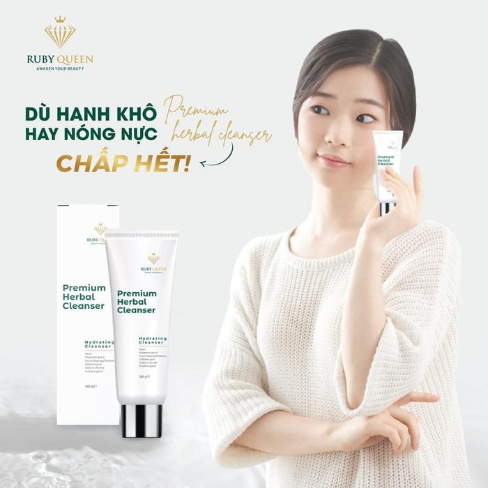 Sữa rửa mặt thảo mộc cao cấp (Premium Herbal Cleanser) Ảnh 2