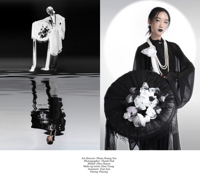 Bộ ảnh “Dạ Nguyệt” – Một dự án về làm mới Cổ phục nhận được không ít lời khen trên nhiều diễn đàn lớn về cổ phục cũng như lượng tương tác cao, lên đến hơn 700 lượt chia sẻ trên mạng xã hội.