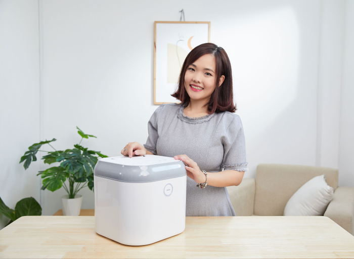 Bà xã Dương Khắc Linh gây chú ý khi chia sẻ bí kíp chăm 2 bé sinh đôi mùa COVID