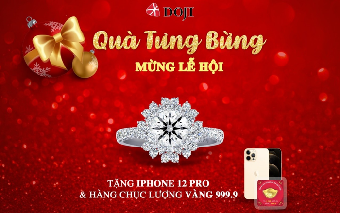 Trang sức DOJI tung chương trình ưu đãi khủng cuối cùng trong năm Ảnh 2
