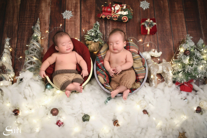 Vợ xinh đẹp, hai cậu nhóc trộm vía bụ bẫm chính là món quà năm mới siêu hoành tráng mà nhạc sĩ Dương Khắc Linh có trong năm 2020 này.