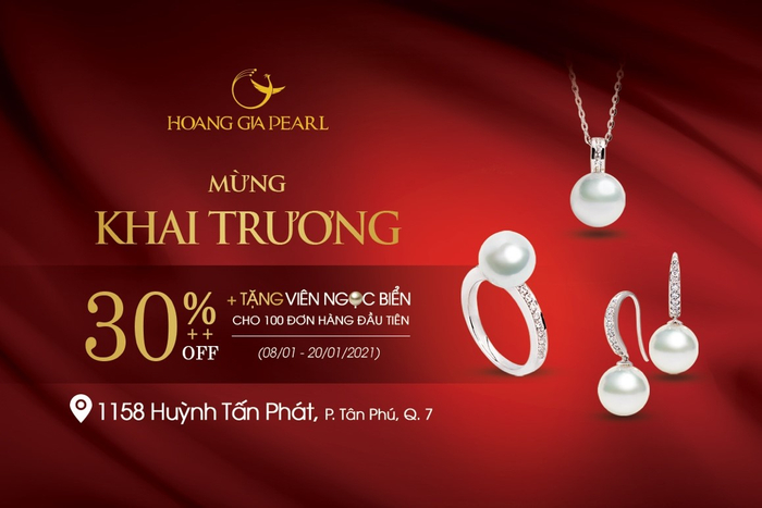Hoàng Gia Pearl dành nhiều ưu đãi đặc biệt tại Showroom mới 1158 Huỳnh Tấn Phát, P. Tân Phú, Q. 7 Ảnh 8