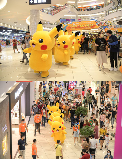 Binh đoàn Pikachu khuấy động không khí tại POPS Fan Fest