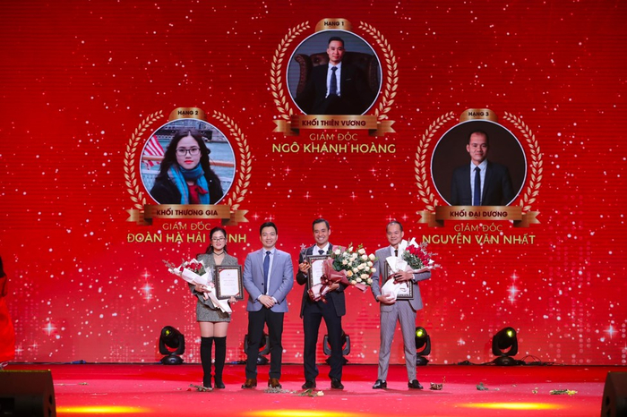 Những cá nhân xuất sắc được tri ân tại Đại hội Vinh danh của Thiên Khôi.