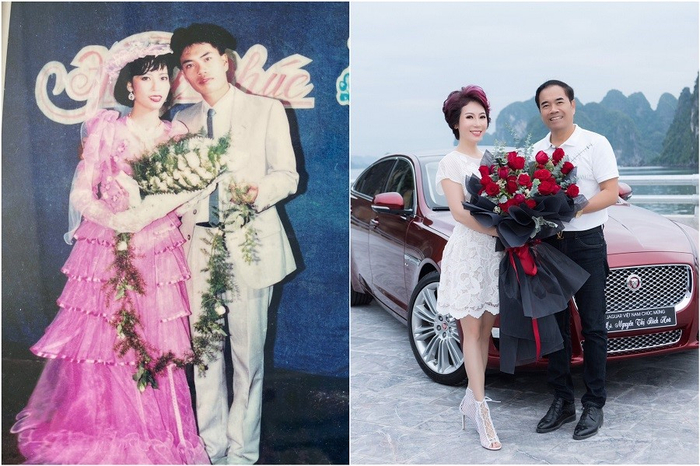 Chị luôn tự hào khi có được gia đình hạnh phúc, êm ấm gia đình. Năm nay cũng vừa tròn 30 năm kỷ niệm ngày cưới anh chị