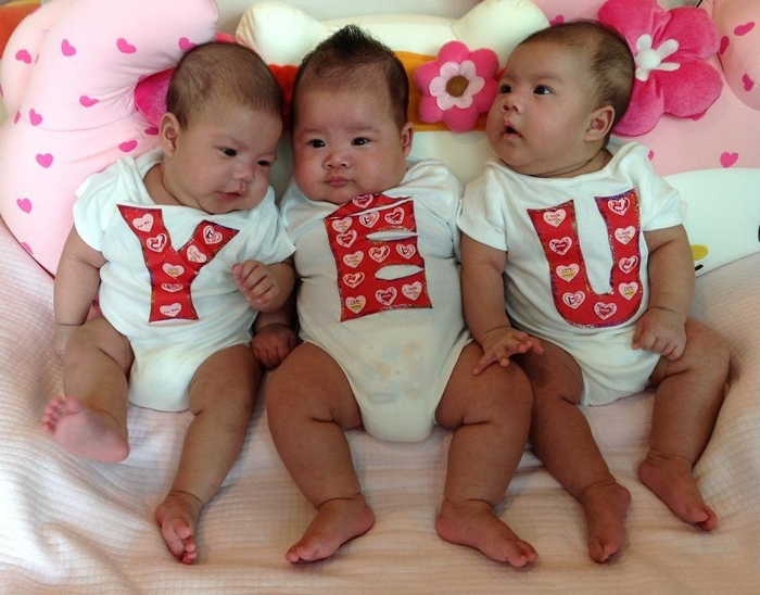 3 thiên thần nhỏ nhà Bích Hòa