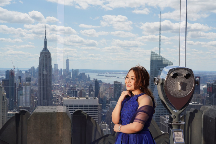 Cô dâu Hannah Nguyễn Tạ tươi tắn, rạng rỡ trong album hình cưới.