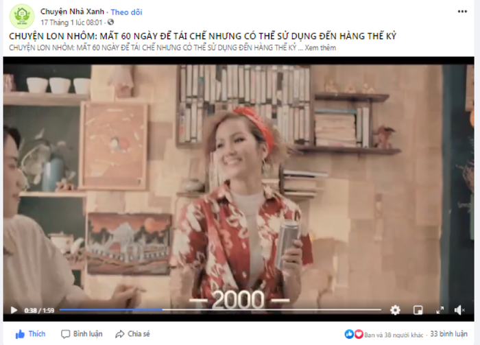 Không chỉ trên Facebook cá nhân, các hội nhóm hoạt động về môi trường cũng hưởng ứng nhiệt tình trào lưu ý nghĩa “Chuyền lon nhôm”