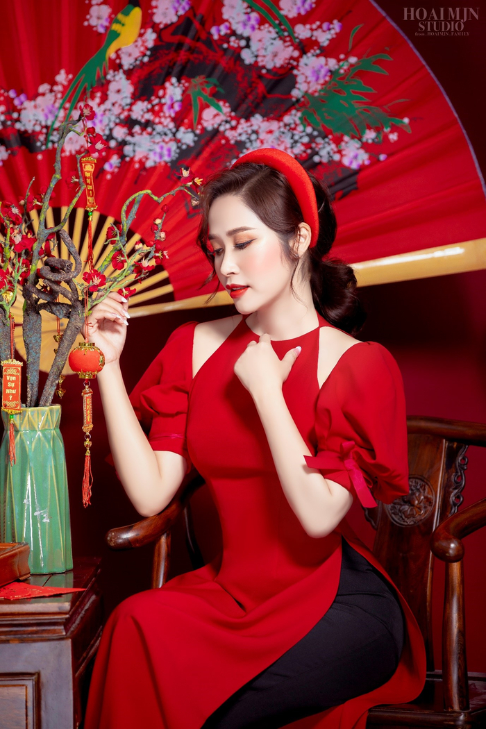 CEO Thảo Nguyên cho biết: Ngày Tết, mặc lên mình chiếc áo dài Việt Nam Ảnh 3