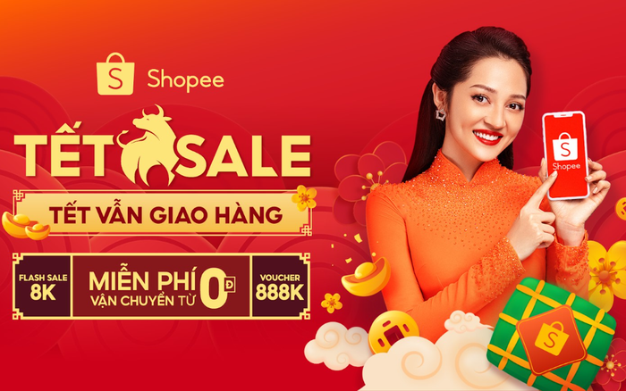 Shopee Tết Sale - Tết vẫn giao hàng, giao ngay tận nhà mà giá còn cực ưu đãi Ảnh 2