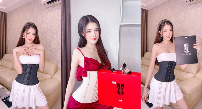 Lilly Luta khoe dáng chuẩn sexy cùng hộp quà “đỉnh của chóp” từ Corset Chuẩn giúp vòng hai nhỏ gọn, quyến rũ