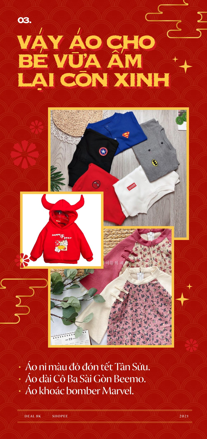 Chỉ với 8K, nàng tha hồ mua vớ xinh, bờm tóc, túi đựng đồ cho Tết này! Ảnh 5