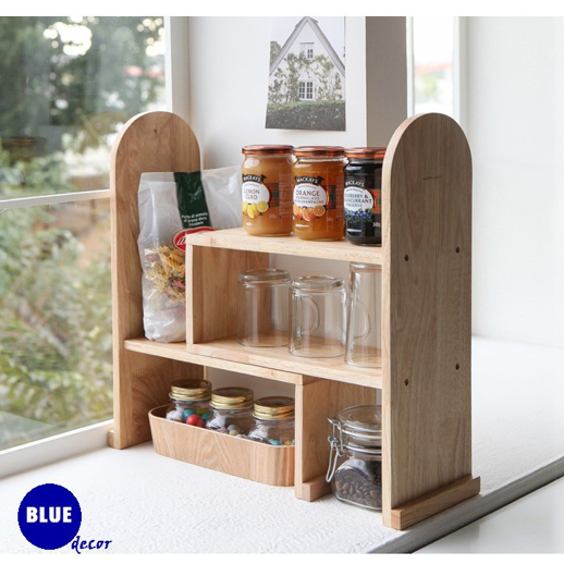 Gợi ý 04 kệ gỗ vừa tiện lợi vừa đẹp vừa sang, chị em sắm ngay kẻo tiếc! Ảnh 4