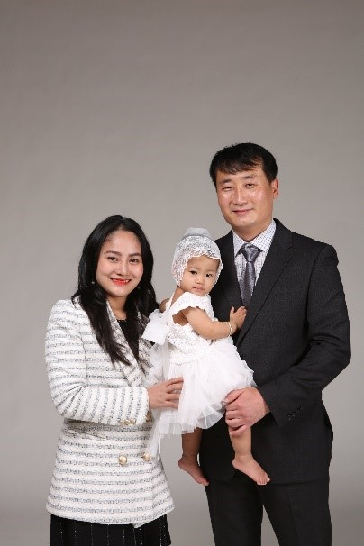 Hiện tại, cả sự nghiệp và gia đình của cô đều viên mãn, thuận lợi