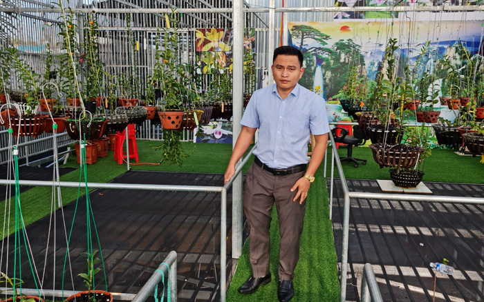 Chàng công chức trẻ Lê Văn Thường và niềm đam mê lan đột biến Ảnh 2