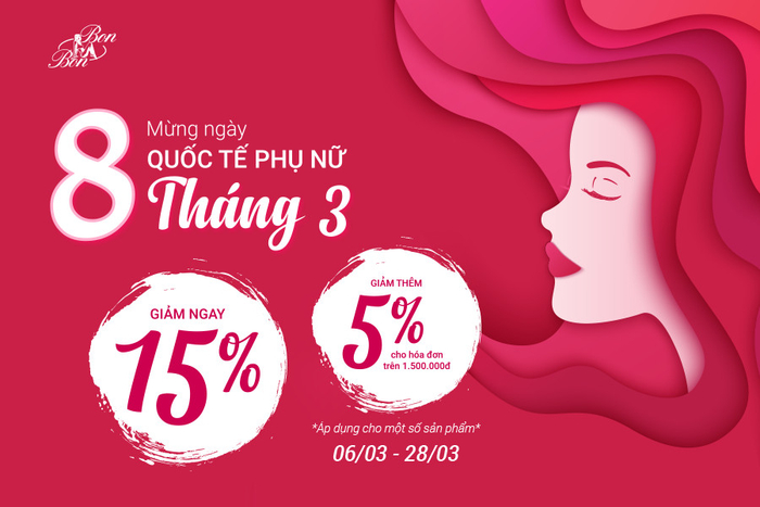 Thời gian diễn ra khuyến mãi từ ngày 6/3/2021 đến ngày 28/3/2021