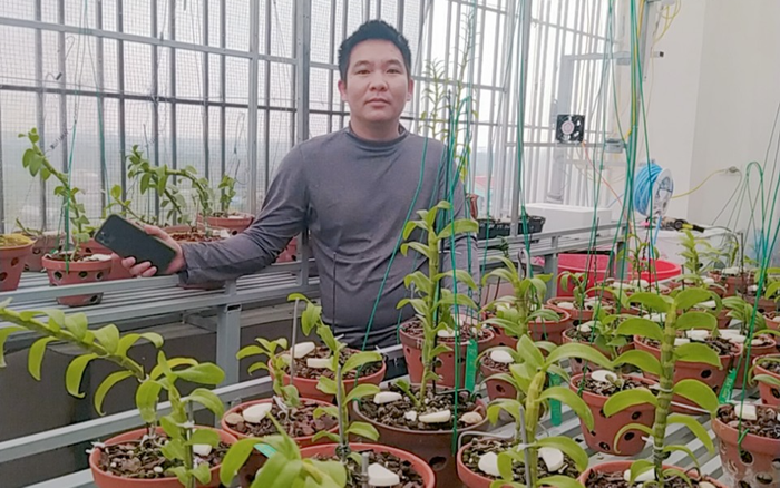 Vũ Hoàng Anh: Ông chủ vườn lan 8X giữa thủ đô Hà Nội Ảnh 2