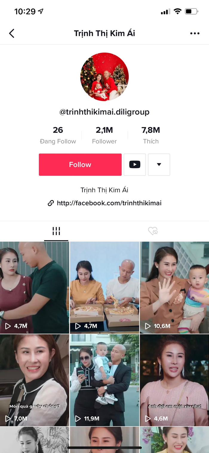 Hot TikTok-er Trịnh Thị Kim Ái nổi tiếng với những câu chuyện gia đình vui vẻ trên MXH Ảnh 3