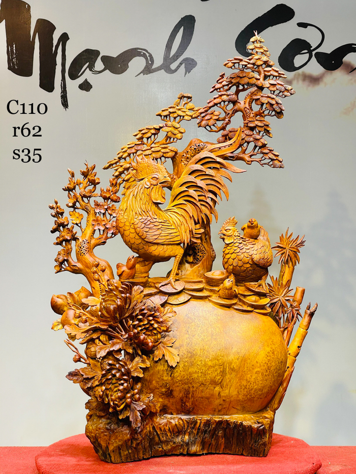 Đào Mạnh Sơn giới thiệu 5 linh vật phong thủy độc đáo trong bộ sưu tập mới của đồ gỗ Mạnh Sơn Ảnh 3