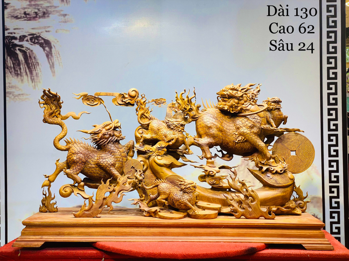 Đào Mạnh Sơn giới thiệu 5 linh vật phong thủy độc đáo trong bộ sưu tập mới của đồ gỗ Mạnh Sơn Ảnh 4