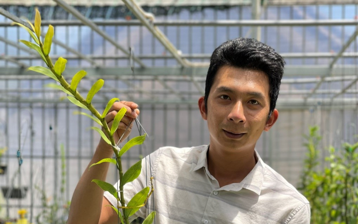 Đinh Công Hân và hành trình bén duyên với hoa lan từ đam mê thời niên thiếu Ảnh 2