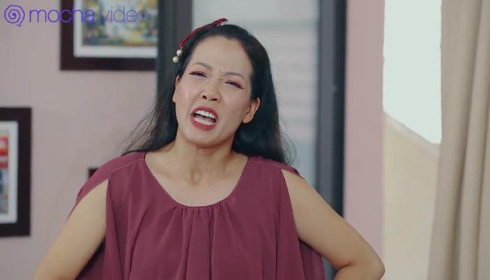 Biểu cảm “đành hanh” của Phạm Hồng trong một sitcom đình đám dành cho giới trẻ.