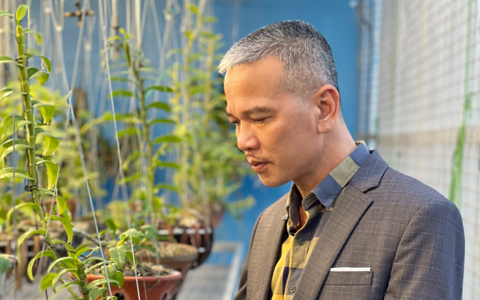 Nghệ nhân Lê Minh Hiển sở hữu vườn lan với hàng chục giống quý hiếm Ảnh 2