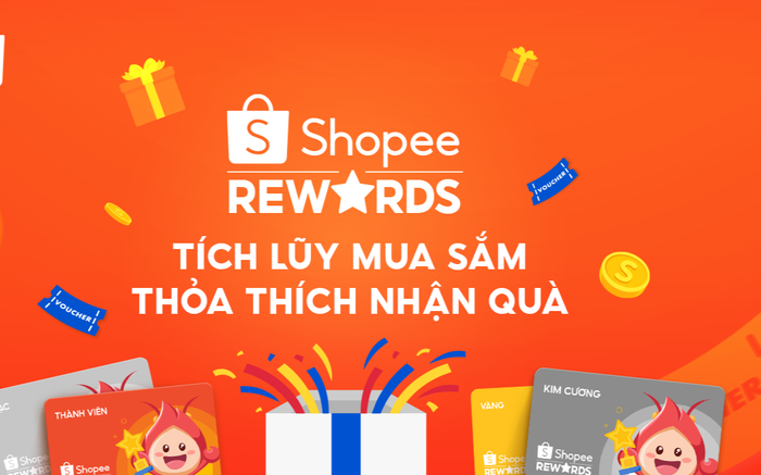 Thỏa thích nhận quà khi tích lũy mua sắm trên Shopee Rewards Ảnh 2