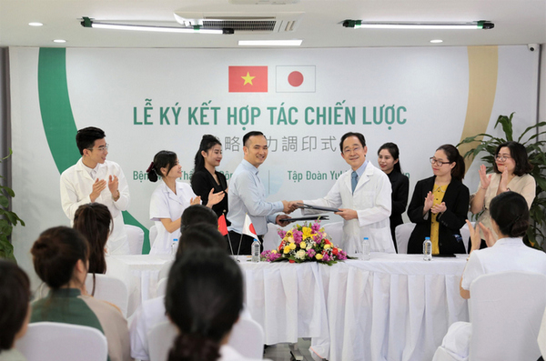 Lễ ký kết với tập đoàn Yuki Medical Group - tập đoàn trẻ hóa da hàng đầu Nhật Bản