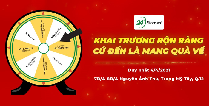 Quà không giới hạn - đến tham quan mang về, tổng giá trị quà hơn 24 triệu đồng