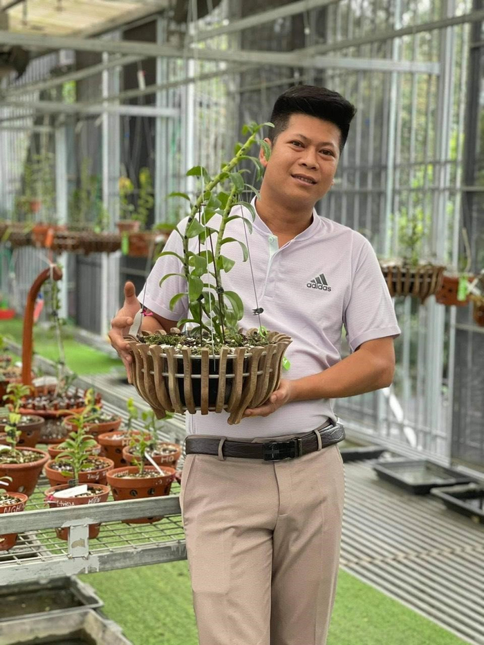 Nghệ nhân Nguyễn Tuấn Trung – Chia sẻ phương pháp chăm sóc lan đột biến hiệu quả Ảnh 1