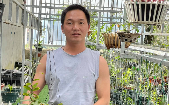Vũ Đỗ Hoàng Tín chia sẻ quá trình thực hiện đam mê to lớn với hoa lan Ảnh 2