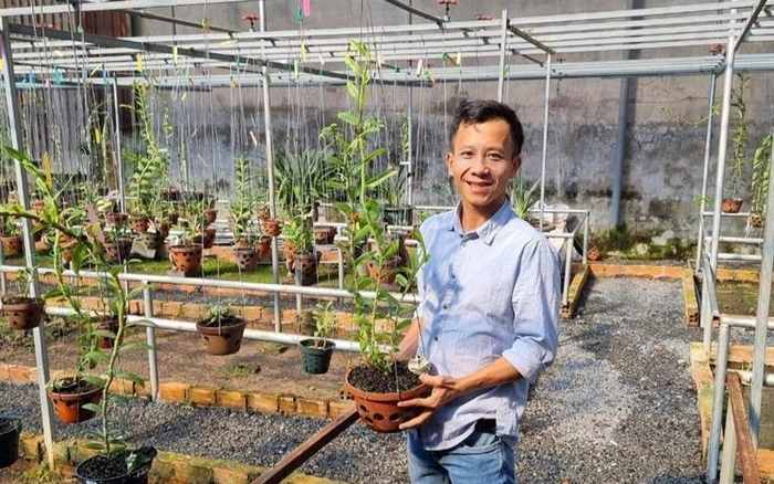 Ông chủ vườn lan Trần Quang Duy từ bỏ công việc ổn định để trở thành nghệ nhân trồng lan có tiếng đất Bình Dương Ảnh 2